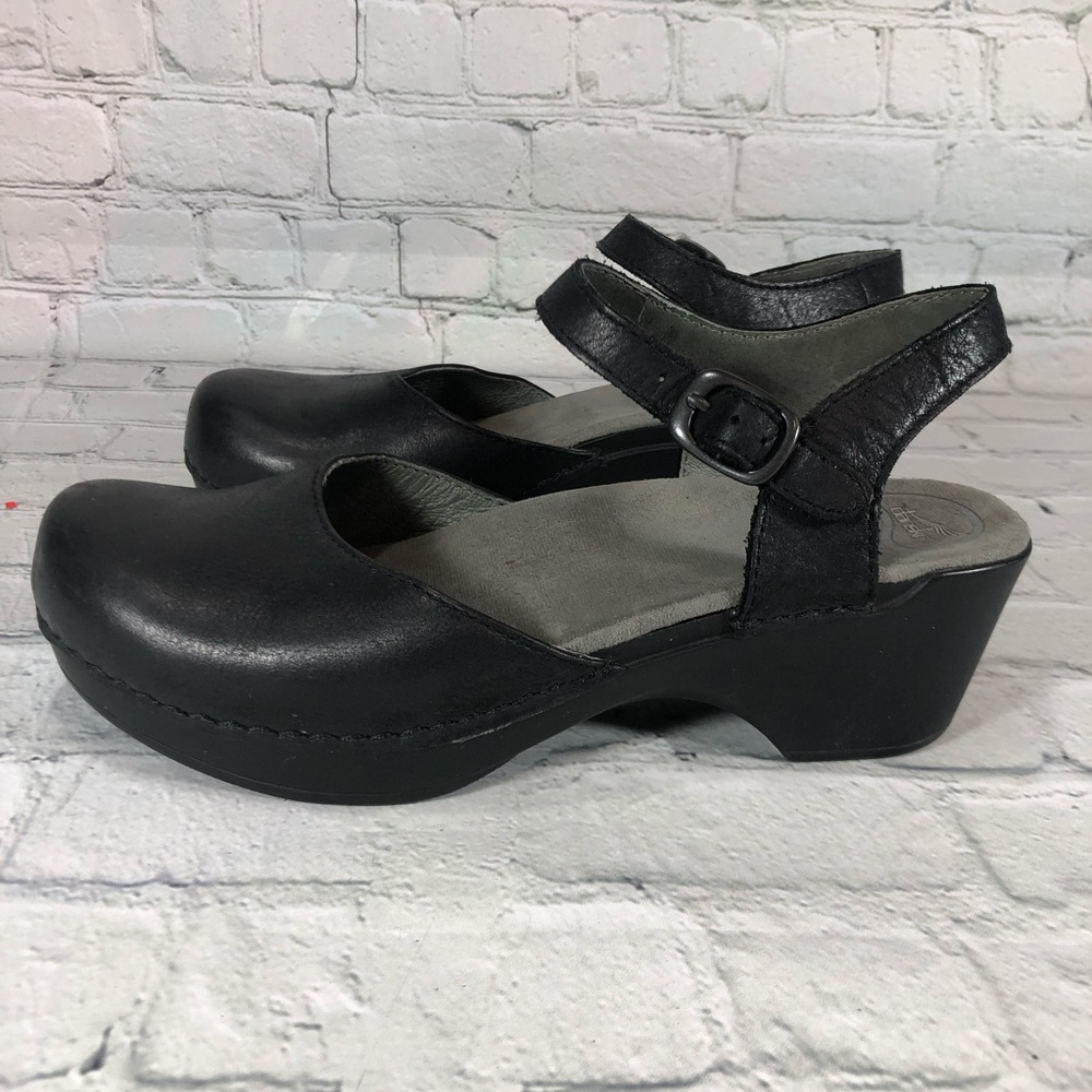 Dansko Sam Black Soft Full Grain Mary Jane 38 comfort - Picture 2 of 9